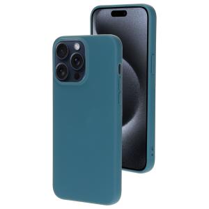 Mobiparts Silicone Cover Apple iPhone 15 Pro Max Blueberry Blue