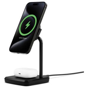 Cygnett Qi2 2 in 1 Chargebase Black