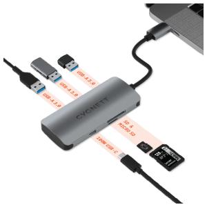 Cygnett Unite SlimMate 6in1 USB-C Hub